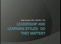 Leadership and Learning Styles: Do They Matter? icon