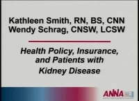 Health Policy, Insurance, and Patients with Kidney Disease icon