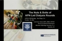 The Nuts and Bolts of APN-Led Dialysis Rounds icon