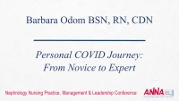A Personal COVID Journey: From Novice to Expert icon