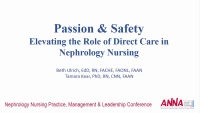 Passion and Safety: Elevating the Role of Direct Care in Nephrology Nursing icon
