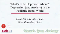 Identifying Depression in Pediatrics icon