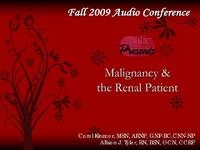 Fall 2009 - Malignancy and the Renal Patient icon