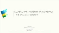 Global Partnerships in Nursing: The Rwandan Context icon