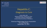 Hepatitis C: Diagnosis to Cure icon