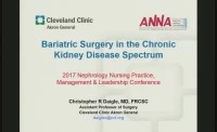 Bariatric Surgery Across the CKD Spectrum icon