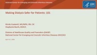 Making Dialysis Safer for Patients: 101 icon
