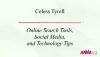 Online Search Tools, Social Media, and Technology Tips icon