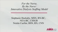 For the Nurse, By the Nurse: Innovative Dialysis Staffing Model icon