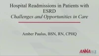 Hospital Readmission in ESRD Patients: Challenges and Opportunities in Care icon