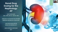 Renal Drug Dosing for the Nephrology APRN and RN icon