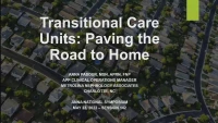 Transitional Care Units: Paving the Road to Home icon