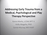 Addressing Early Trauma from a Medical, Psychological and Play Therapy Perspective icon