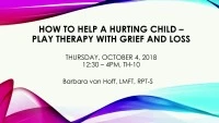 How to Help a Hurting Child - Play Therapy with Grief and Loss icon