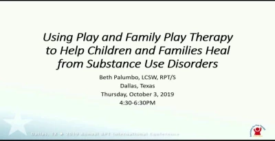 Using Play and Family Play Therapy to Help Children and Families Heal from Substance Use Disorders icon