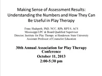 Making Sense of Assessment Results: Understanding the Numbers and How They Can Be Useful in Play Therapy icon