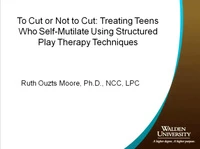 To Cut or Not to Cut: Treating Teens who Self-Mutilate Using Structured Play Therapy Techniques icon
