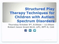 Structured Play Therapy Techniques for Children with Autism Spectrum Disorders icon