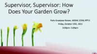 Supervisor, Supervisor: How Does Your Garden Grow? icon