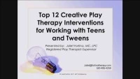 Top 12 Creative Play Therapy Interventions for Working with Teens and Tweens icon