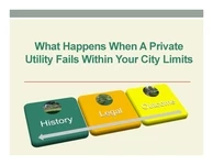 What Happens When a Private Utility Fails Within Your City Limits icon