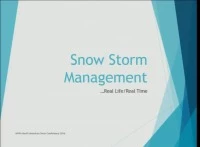 Snow Storm Management...Real Life/Real Time icon