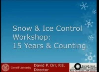 Snow & Ice Control Workshop - 15 Years and Counting icon