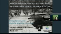 Winter Maintenance Assessment Tool: An Innovative Way to Manage Salt Use icon