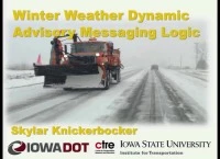 Winter Weather Dynamic Advisory Messaging Logic icon