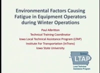 Managing Operator Fatigue during Winter Operations icon