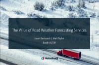 The Value of Road Weather Forcasting for Municipalities icon