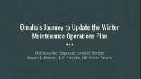 Omaha's Journey to Update the Winter Maintenance Operations Plan icon