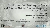 First In, Last Out: Tracking the Costs and Effort of Natural Disaster Response icon
