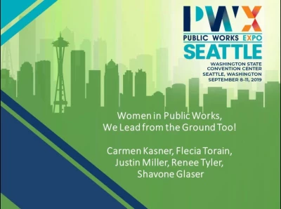Women in Public Works, We Lead from the Ground Too! icon