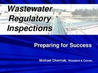 Preparing for a Successful Wastewater Regulatory Inspection icon