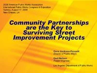 Community Partnerships are the Key to Surviving Street Improvement Projects icon