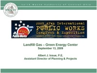 Landfill Gas—"Green Energy Center" icon