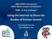 Using the Internet to Share the Burden of Erosion Control icon