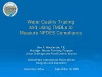 Water Quality Trading and Using TMDLs to Measure NPDES Compliance icon