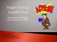 High Energy Leadership: Motivating, Energizing, Leading Your Staff! icon