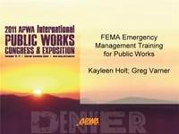 FEMA Emergency Management Training for Public Works icon