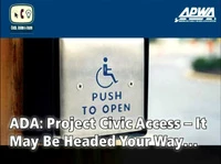 ADA: Project Civic Access - It May Be Headed Your Way icon