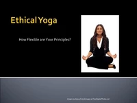 Ethical Yoga - How Flexible are Your Principles? icon