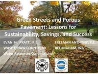 Green Streets and Porous Pavement: Lessons for Sustainability, Savings, and Success icon