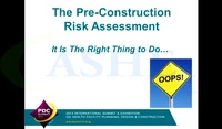 The Pre-Construction Risk Assessment: How We Can Get This Important Tool Right icon