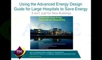 Using the Advanced Energy Design Guide for Large Hospitals to Save Energy icon