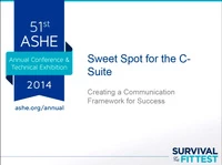 Sweet Spot for the C-Suite: Effectively Communicating with Senior Leadership icon