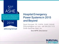 Managing Hospital Emergency Power Systems in 2015 and Beyond icon