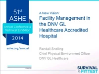 A New Vision: Facility Management in the DNV NIAHO-Accredited Hospital icon