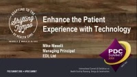 Enhance the Patient Experience with Technology icon